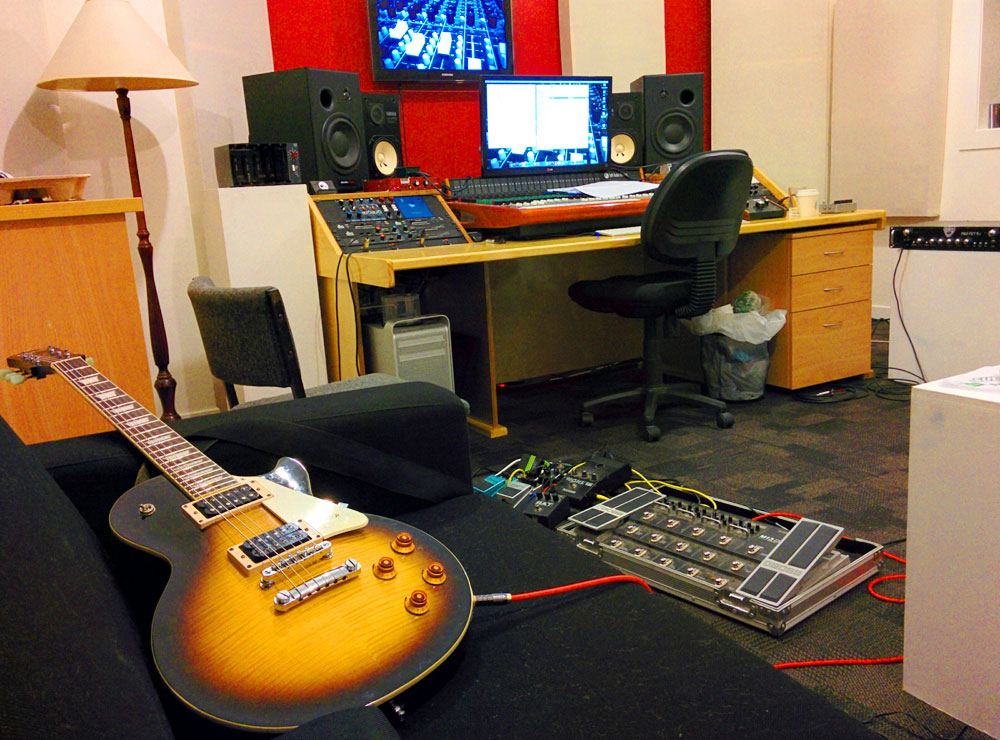 Sounds rooms. Control Studio Sound Room.